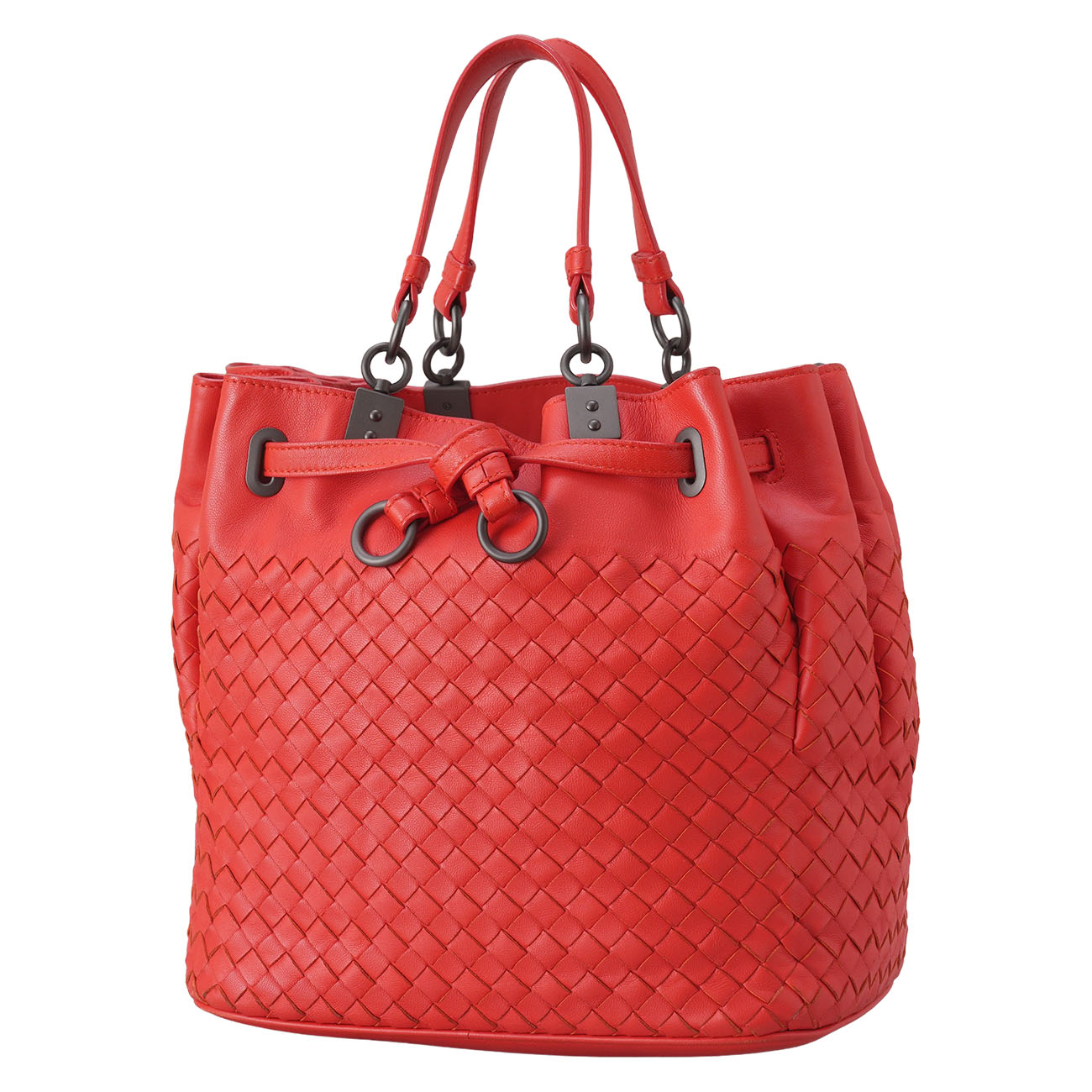BOTTEGA VENETA(USED)보테가베네타 인트레치아토 버킷백